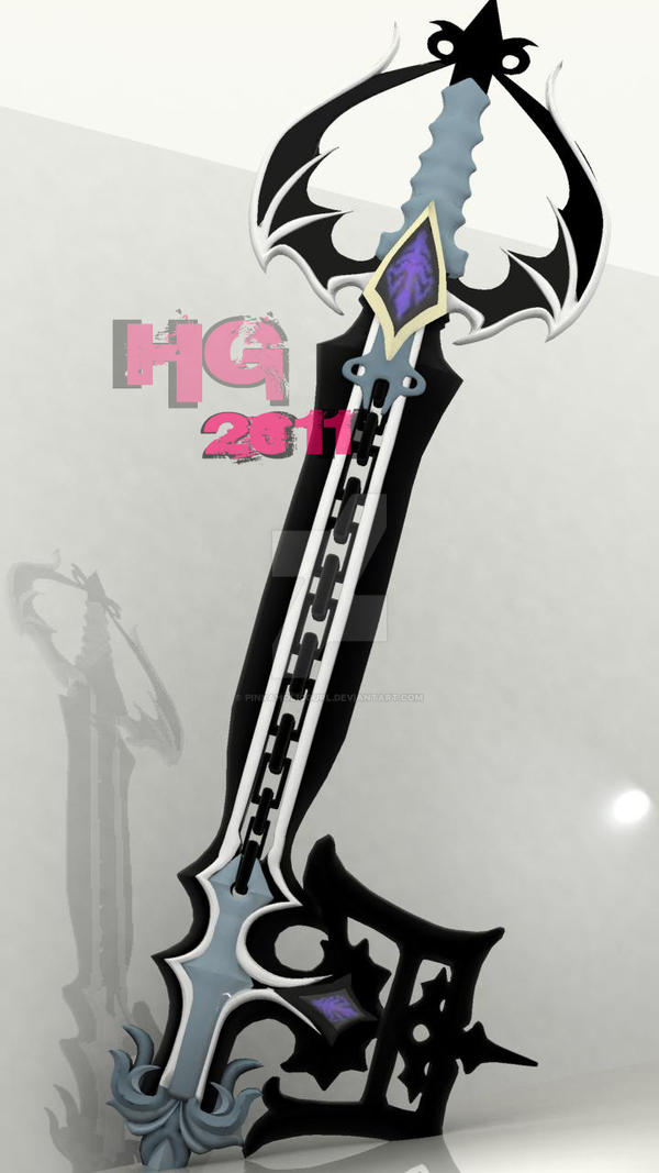 Oblivion Keyblade Render Ver2 by pinkaholicgurl on DeviantArt