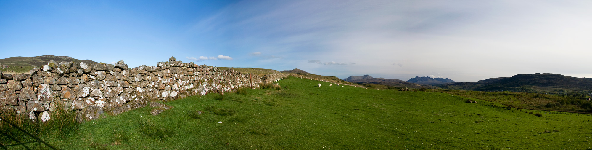 Skye hills panorama