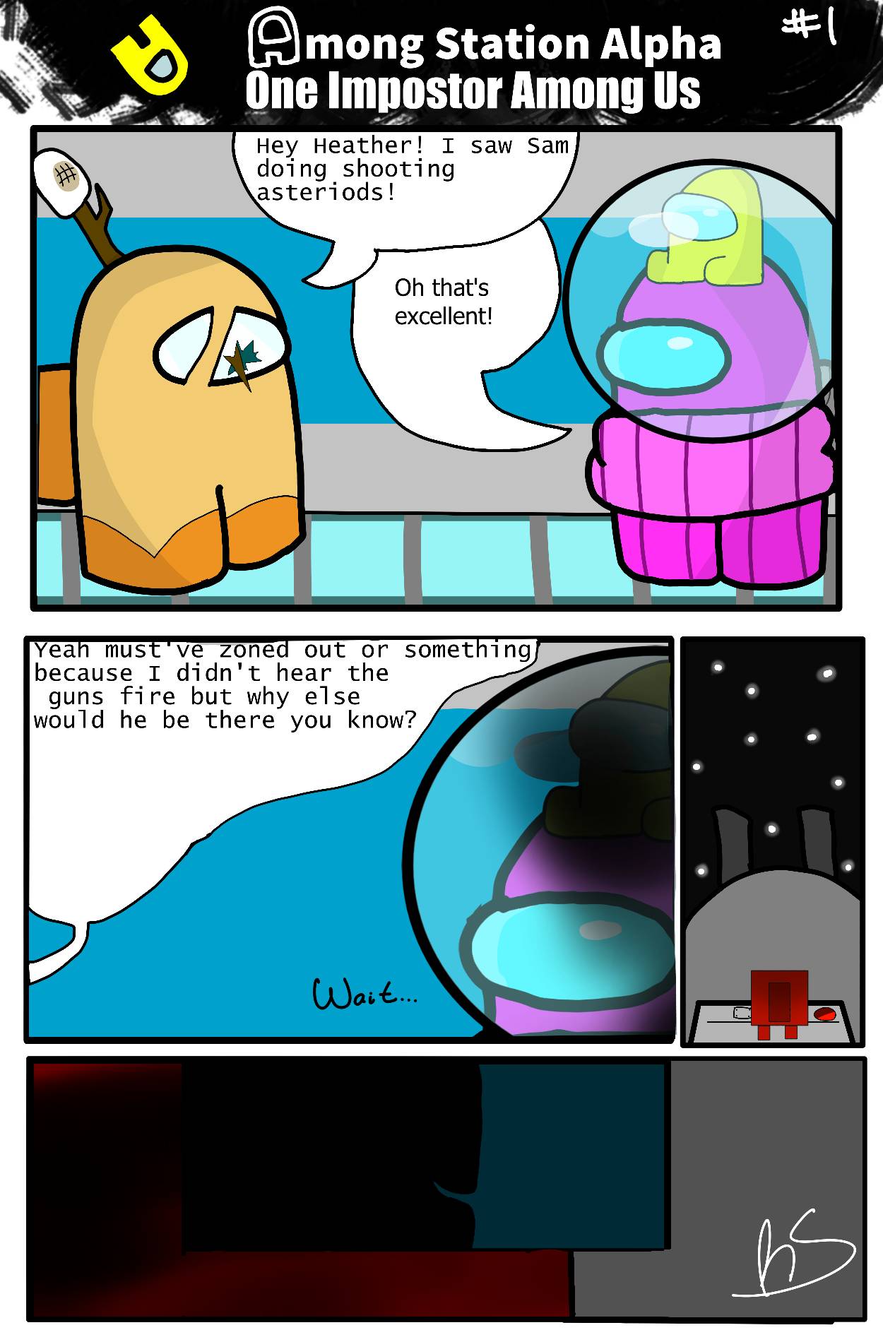 Riggy Finds Amogus (JOKE/MEME COMIC) - Comic Studio