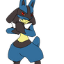 Lucario's ready