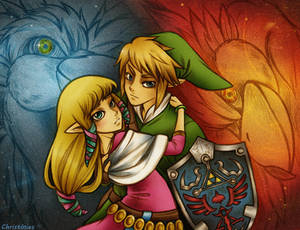 Skyward Sword: Link and Zelda