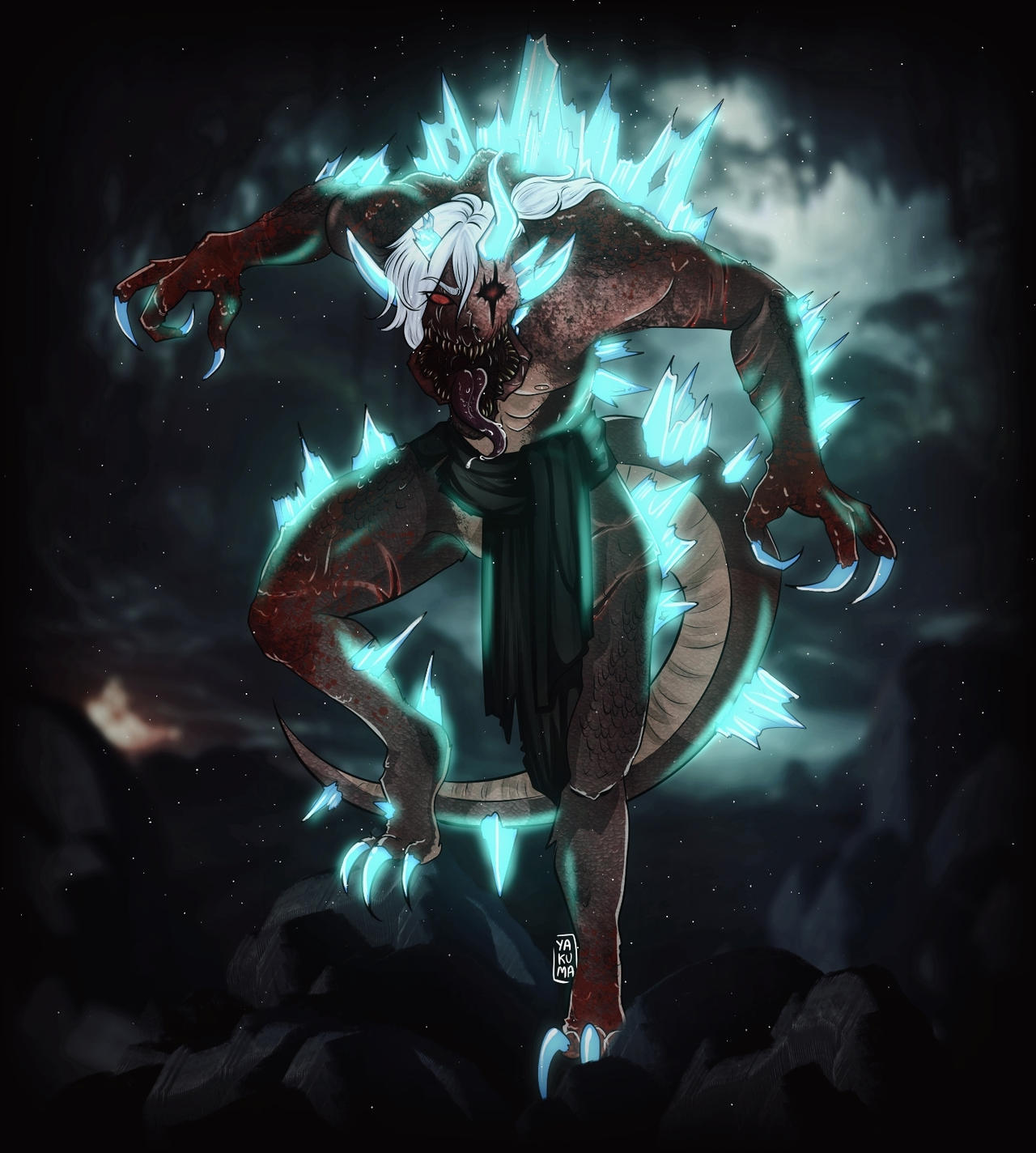 COMMISSION - MONSTER RPG SCENE by Yakumaartes on DeviantArt