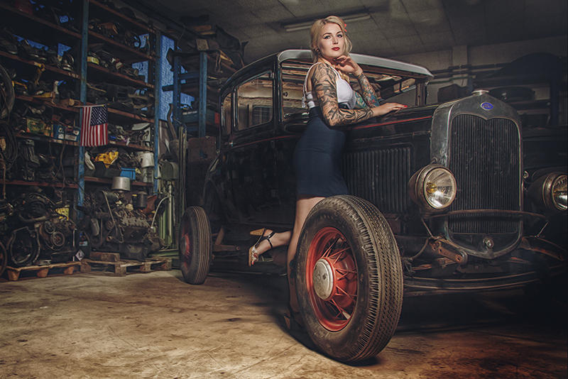 Ford Pin up by flause on DeviantArt