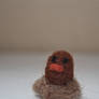 needle felted diglett