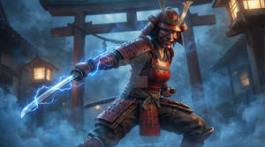 Samurai set 4k Red Oni 1