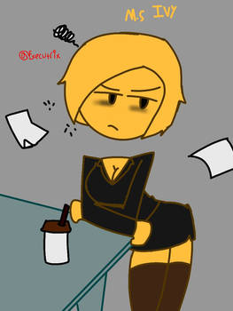 Secretary Ivy in my art style