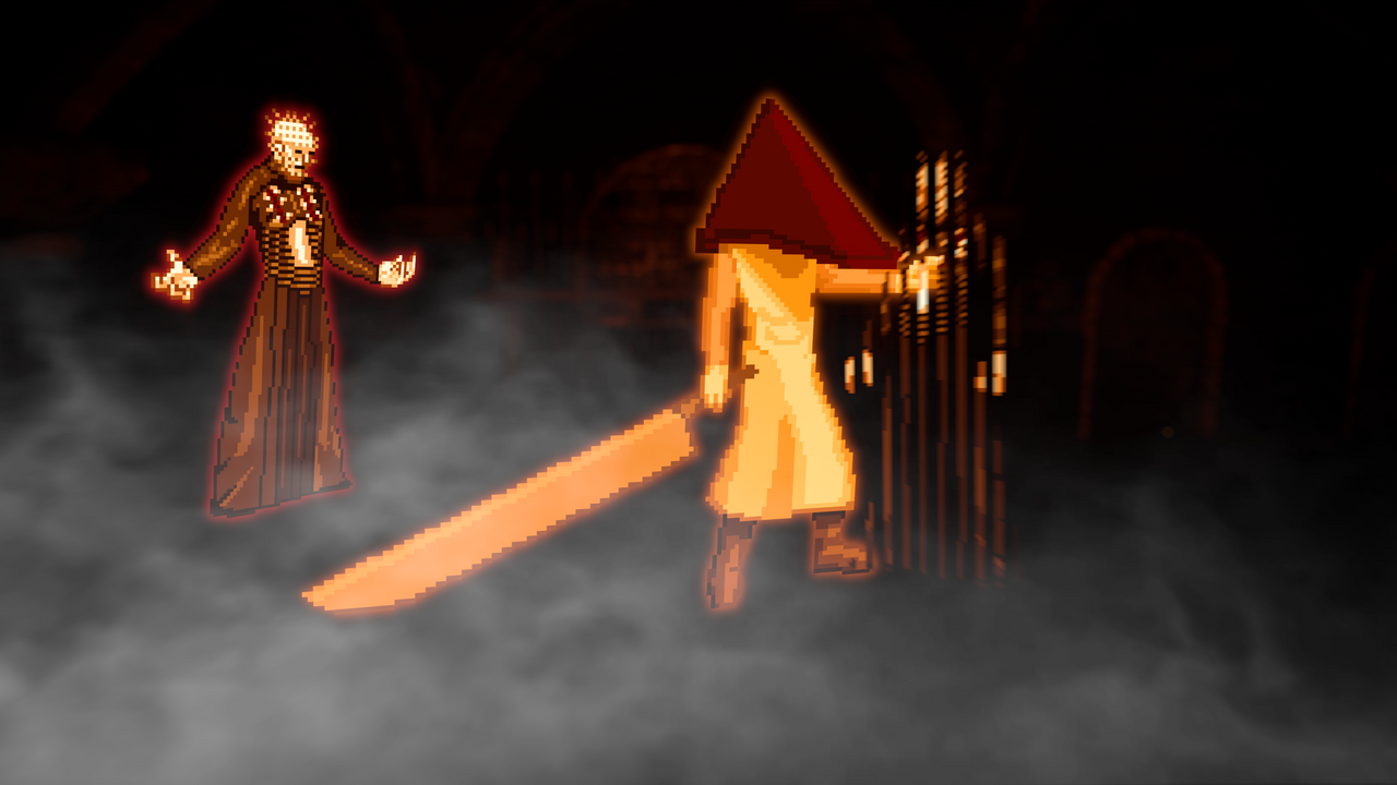 Pinhead vs. Pyramid Head Death Battle Render by Koboldier on DeviantArt