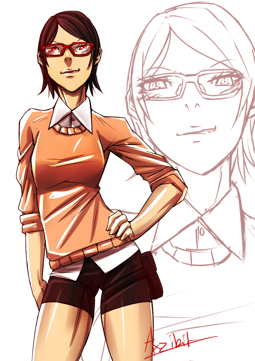 Adult Sarada Uchiha by WitchyNade on DeviantArt