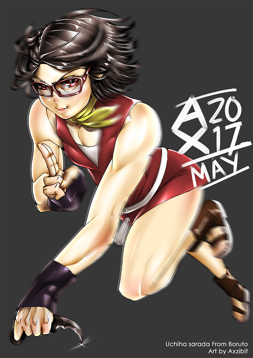 Adult Sarada Uchiha by zsswitchoff on DeviantArt