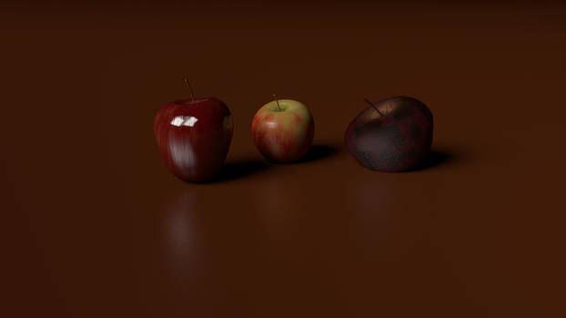 Three apples a day make me wanna run away...