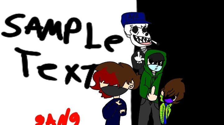 Sample text gang by gookie10 on DeviantArt
