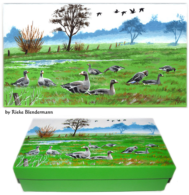 Bird Box, Resting Geese