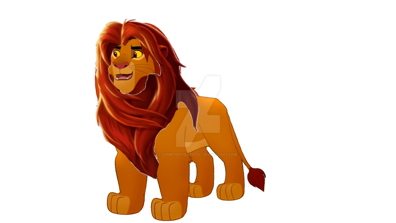 Simba lion guard normal mane by DisneyBoyArtist37 on DeviantArt