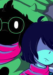 Kris and Ralsei