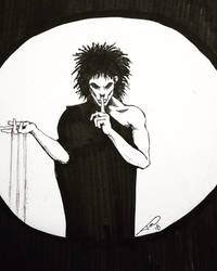 Inktober day 7 - Sandman