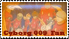Cyborg 009 Stamp by Colhan3000