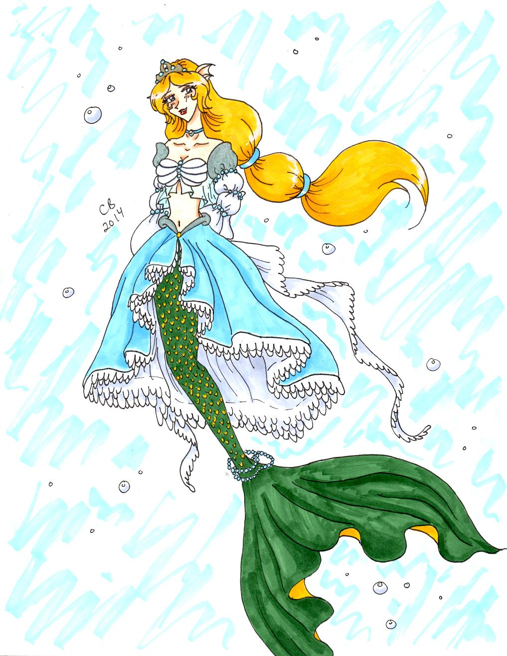 Mermaid Princess Xaithana