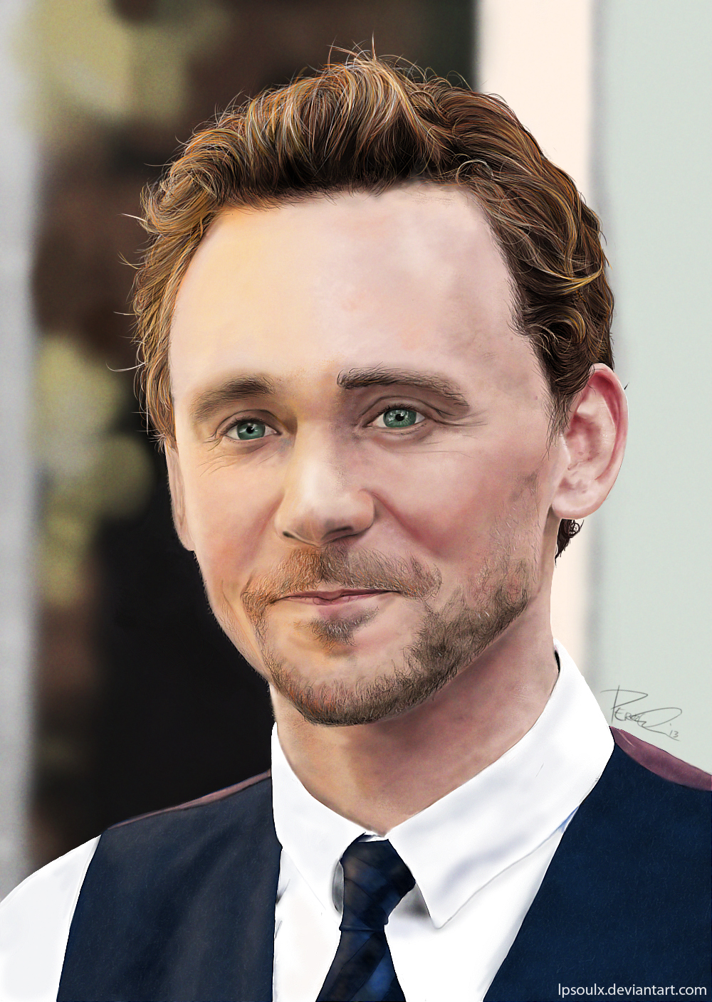 Tom Hiddleston - Digital Airbrush