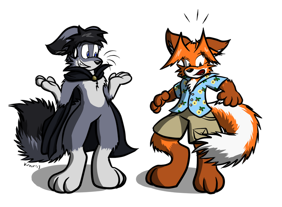 Swapped Fox Fox Swap by Virmir on DeviantArt