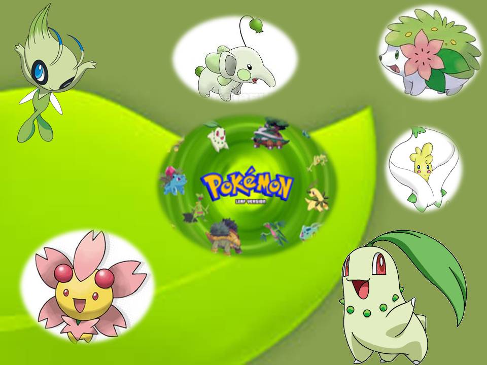 Resultado de imagem para pokemon tipo planta  Grass pokémon, Grass type  pokemon, Pokemon