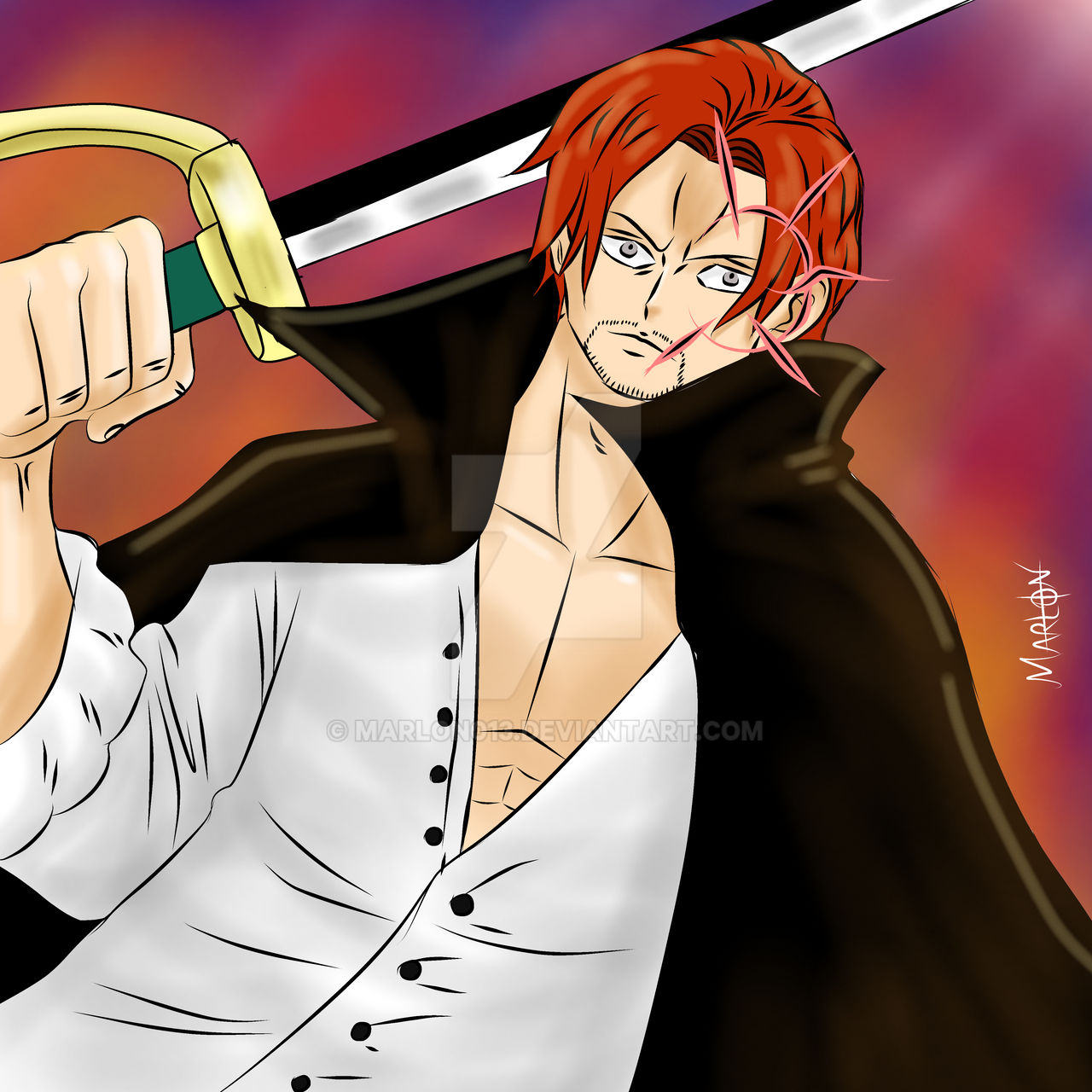 Shanks by MARLON013 on DeviantArt