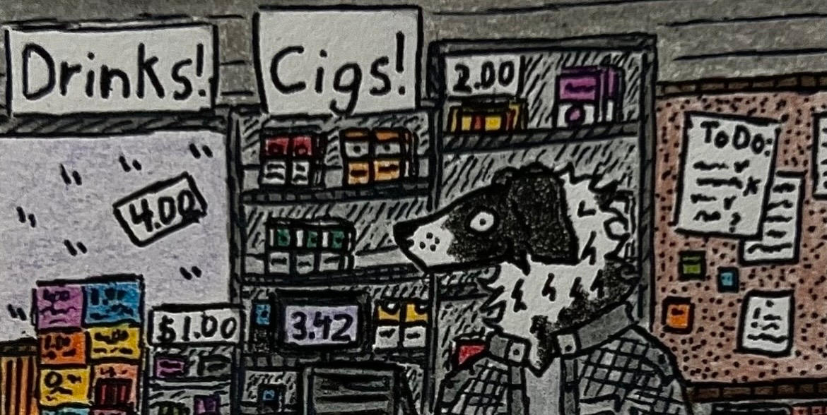 Gas Station Collie by JensonFluer on DeviantArt