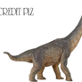 Brachiosaurus  PNG stock