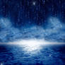 Premade Background -- Starry Night Sky
