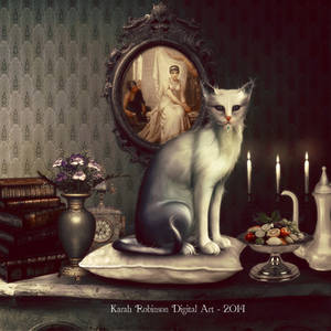 Spoiled Kitty by KarahRobinson-Art Spoiled Kitty by KarahRobinson-Art