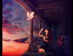 Sky Filled Melodies by KarahRobinson-Art