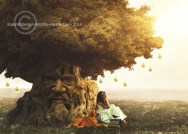 The Wisdom Tree by KarahRobinson-Art The Wisdom Tree by KarahRobinson-Art