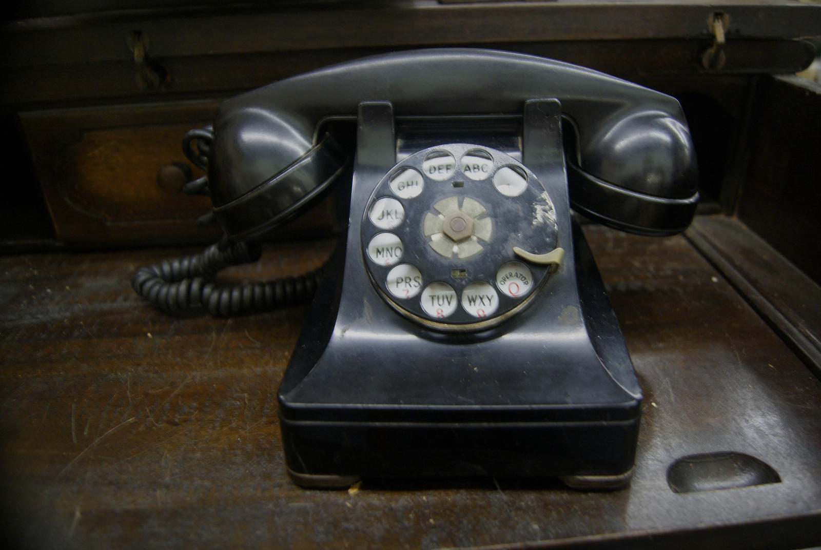 Old Telephone STOCK
