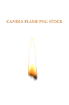 Candle Flame PNG STOCK