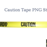 Caution Tape PNG Stock