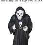 Skellington W Cup PNG STOCK