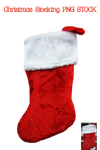 Christmas Stocking PNG STOCK by KarahRobinson-Art