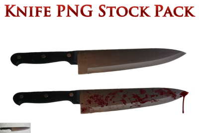 Knife PNG Stock Pack by KarahRobinson-Art