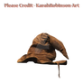 The Wizards Pet Hat PNG STOCK