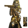 Egyptian Statue PNG STOCK