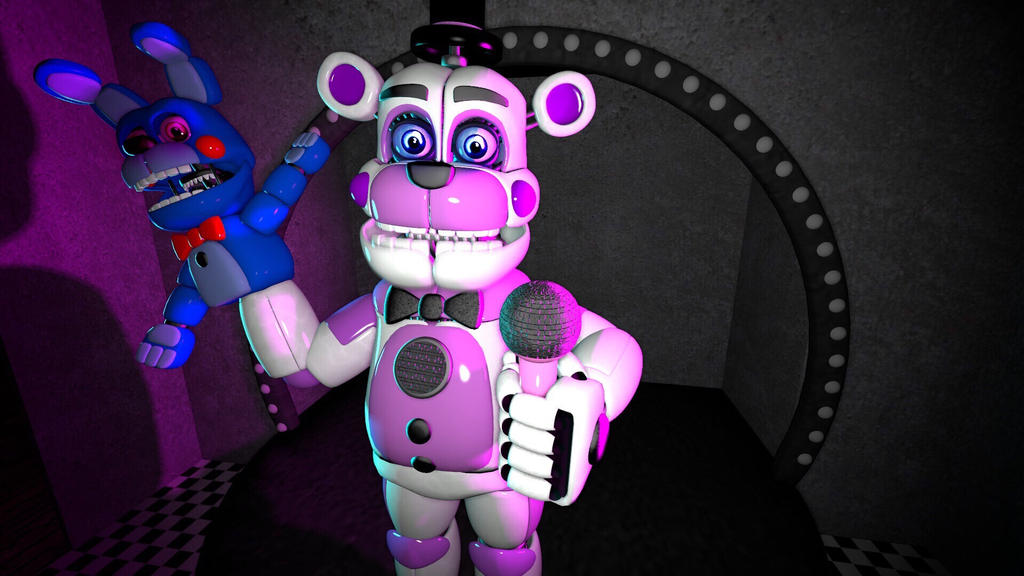 Spring Fun Time Freddy SFM Funtime Freddy test by SpringphoneYT on DeviantArt
