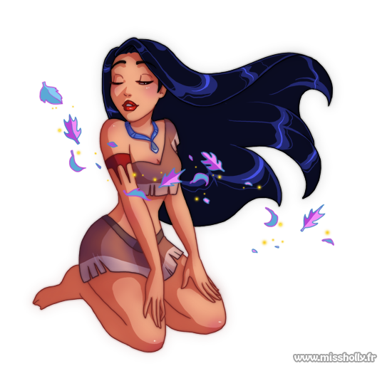 Pocahontas pin up