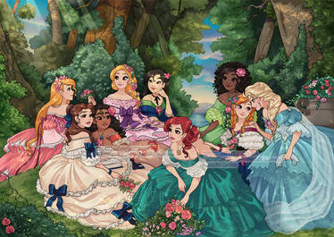 The princess tea party - take 2