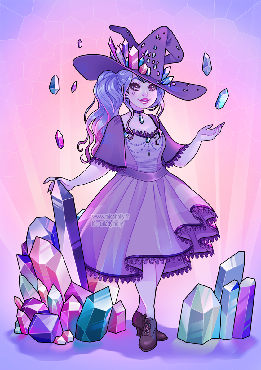 The crystal specialist by HollyBell on DeviantArt
