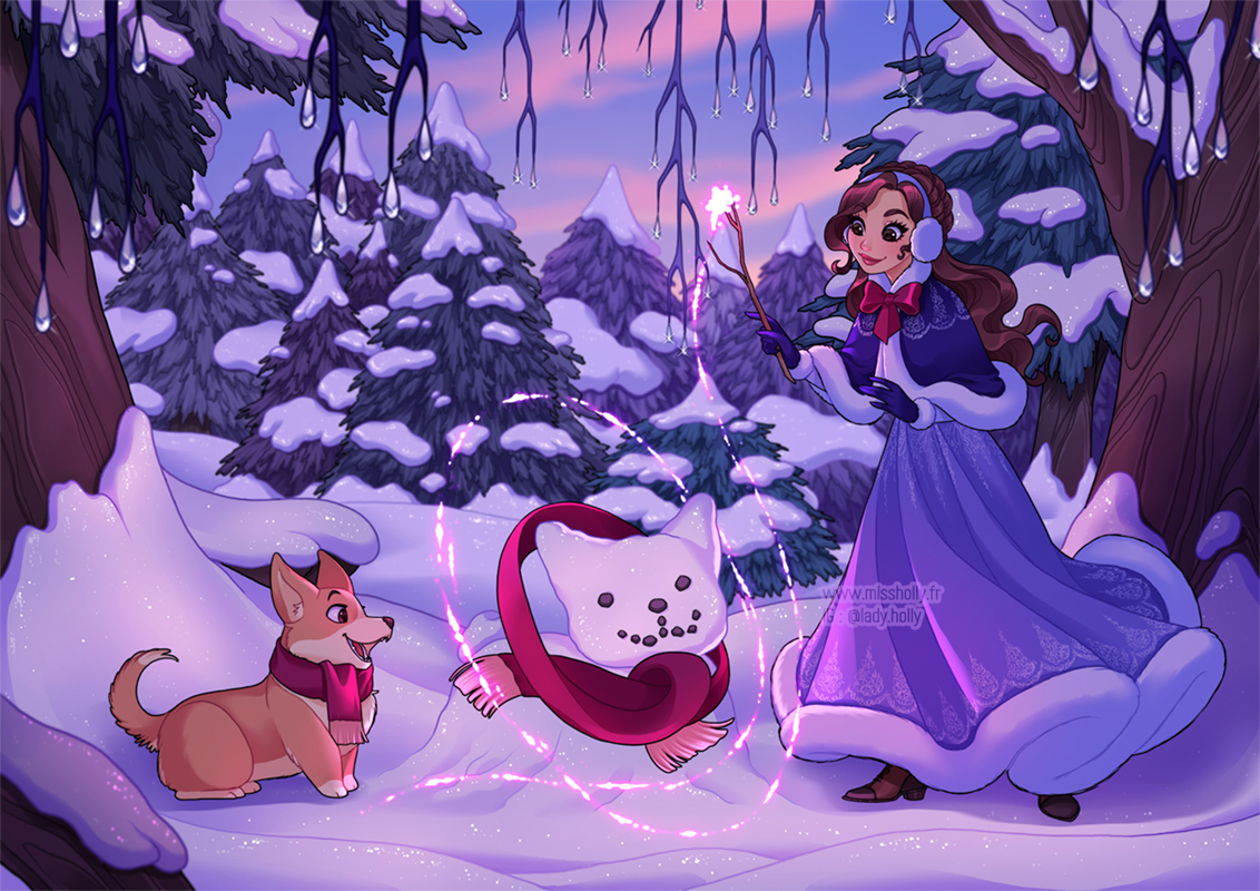 Winter ~ Animated Steam Profile Design by HollyMollys on DeviantArt