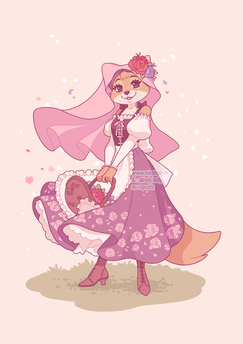Cottage core maid Marian