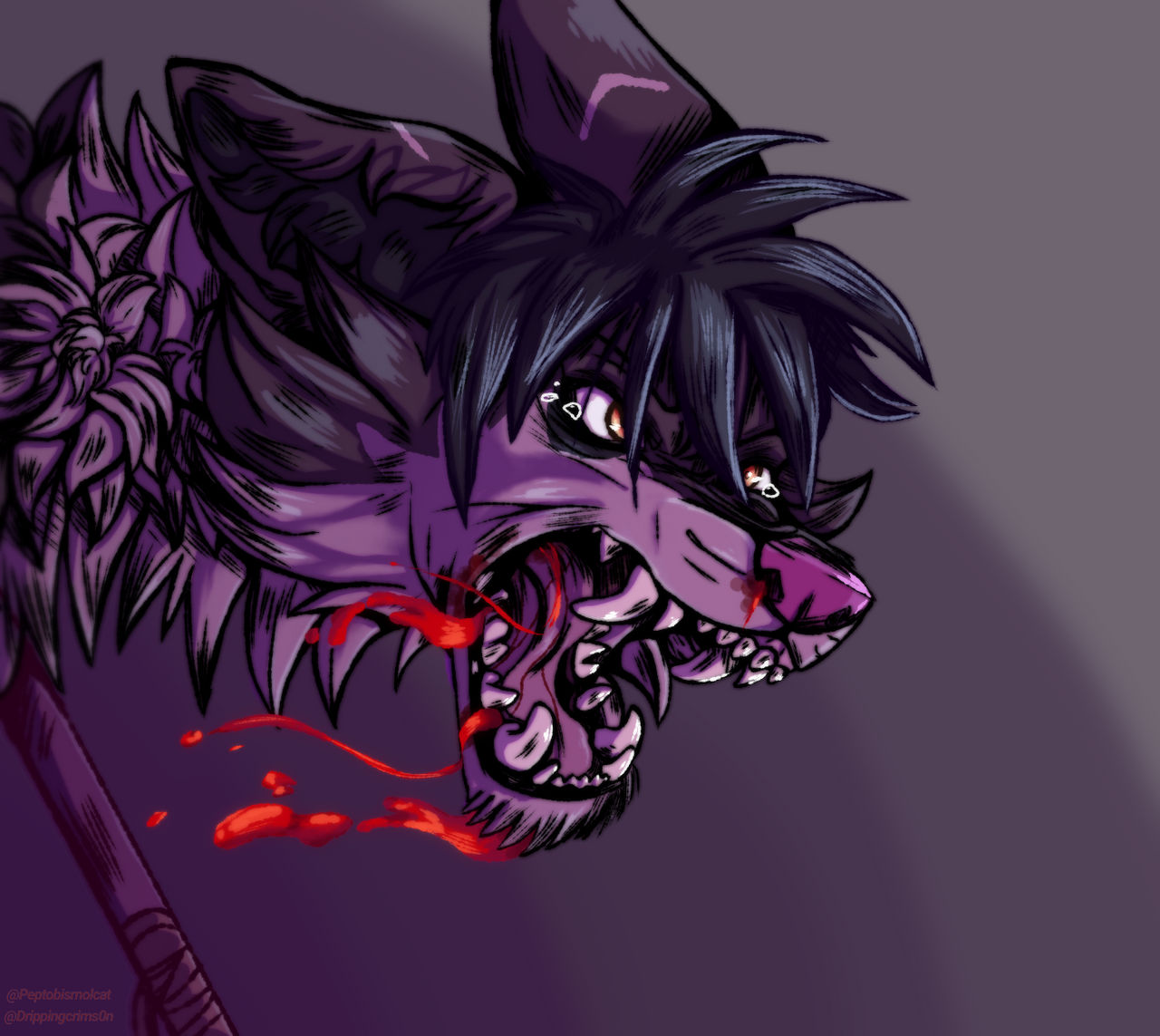 Emo dog Emo Dog by Crims0nFangs on DeviantArt