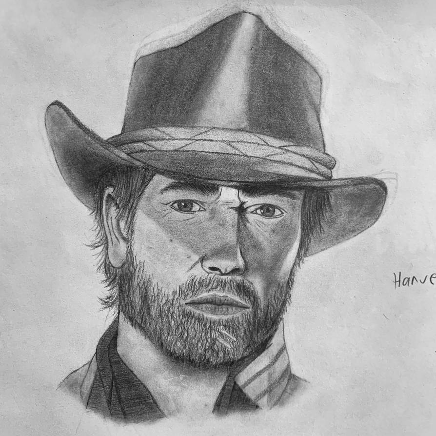 Red Dead Redemption 2 Arthur Drawing by Harvey2314 on DeviantArt