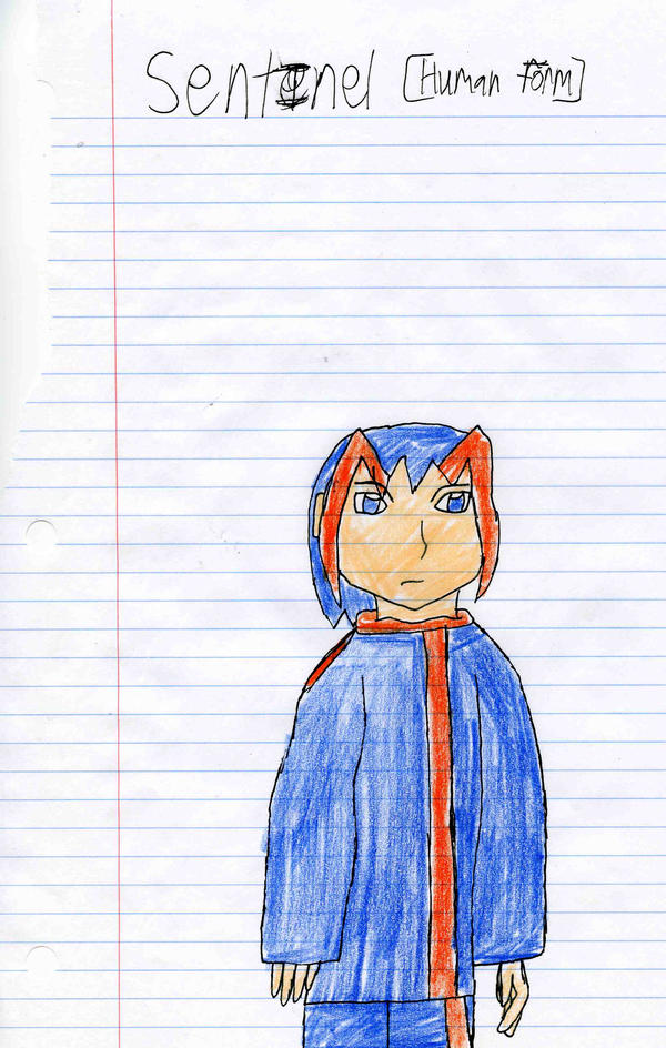 Sentinel human form by forestchick501 on DeviantArt