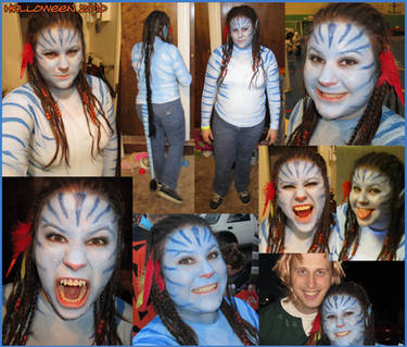 Halloween 2010 Na'vi Costume