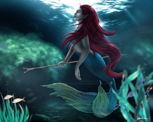 Underwater Huntress